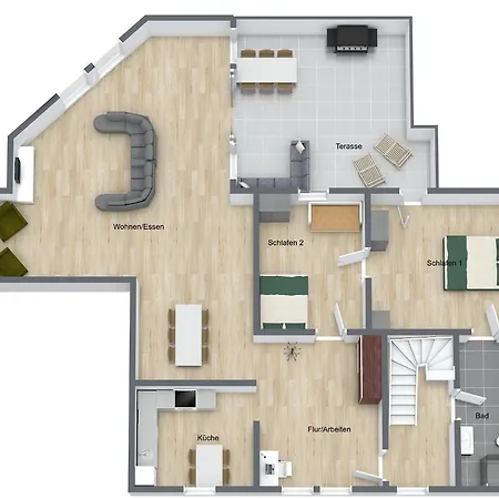 Ara - Loft, Big Terrace, Bbq, Tischkicker, Ps4, Stream *