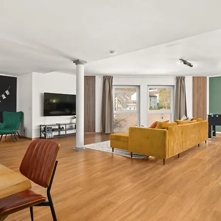 Apartment Ara - Loft, Big Terrace, Bbq, Tischkicker, Ps4, Stream *