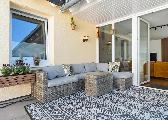 Lejlighed Ara - Loft, Big Terrace, Bbq, Tischkicker, Ps4, Stream *