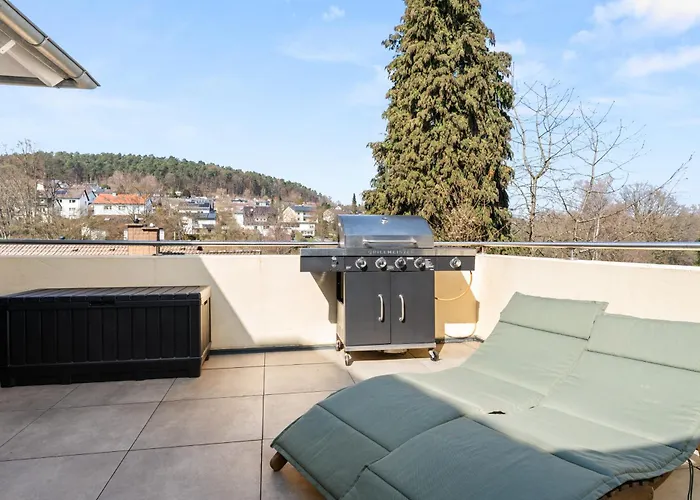 Ara - Loft, Big Terrace, Bbq, Tischkicker, Ps4, Stream 마르부르크