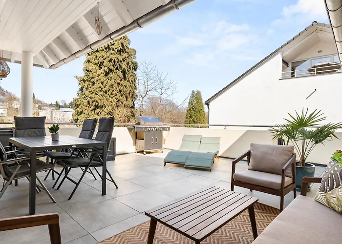 Ara - Loft, Big Terrace, Bbq, Tischkicker, Ps4, Stream 마르부르크